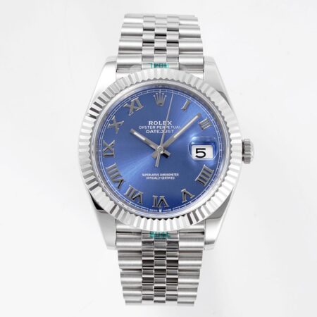 Rolex Date Just Roman Blue (41MM)
