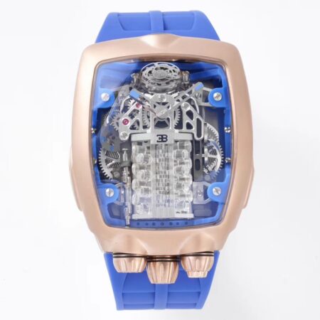 JACOB & CO Bugatti Chiron 16 Cylinder Piston Engine Tourbillon